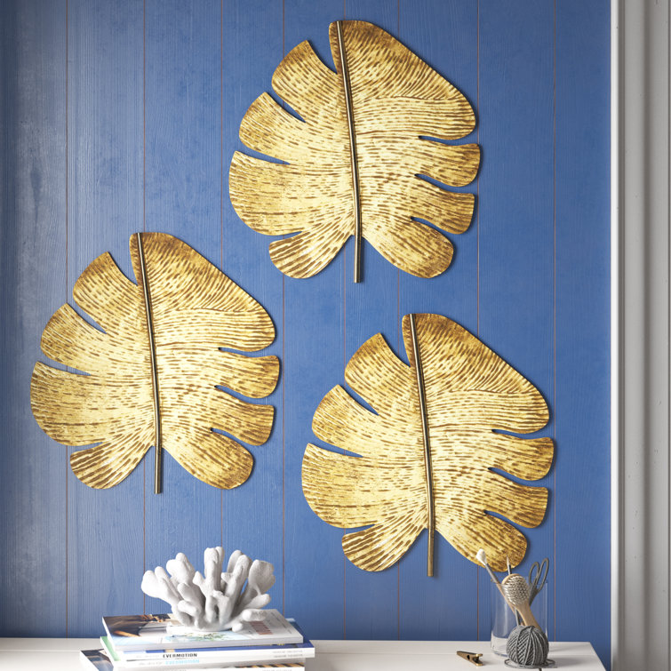 Beachcrest Home Leaf Wall Décor & Reviews Wayfair